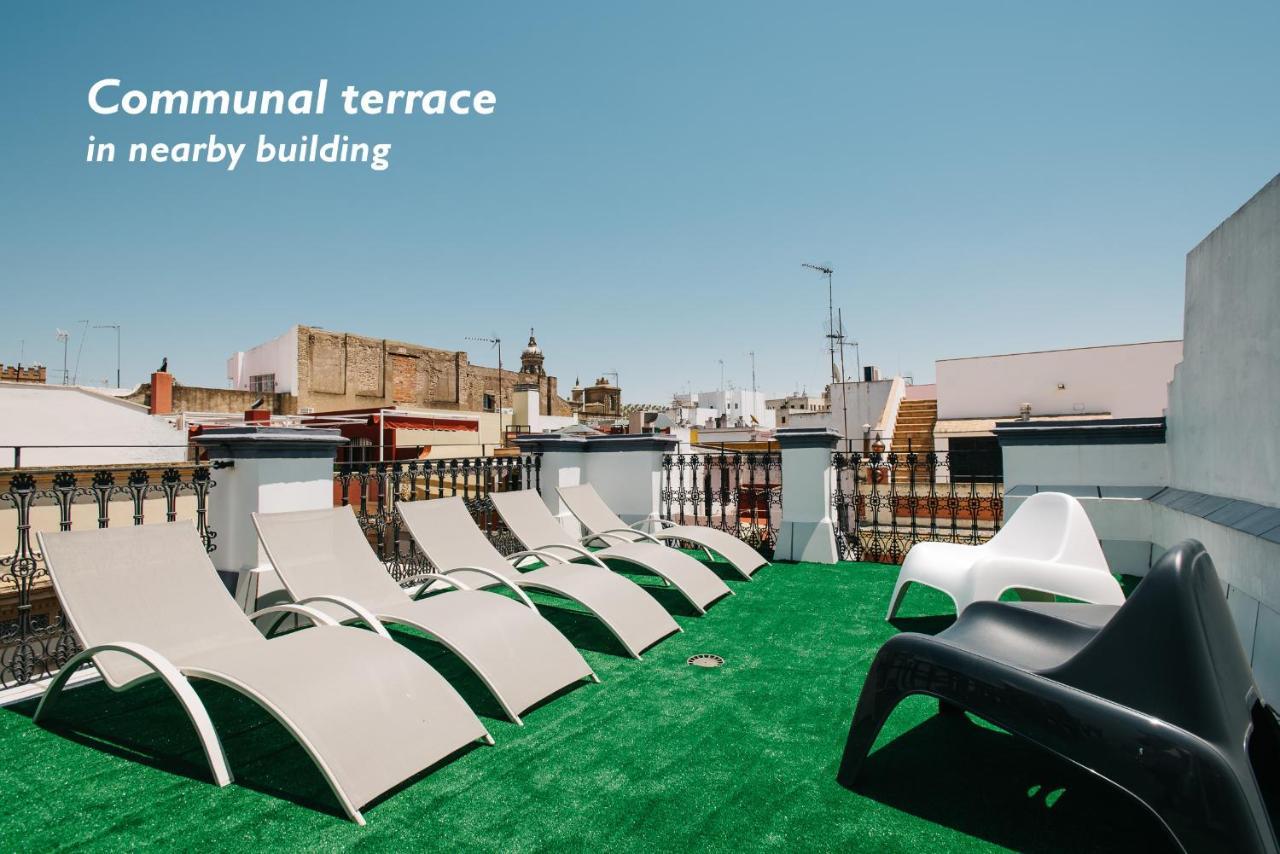 Hostly Rivero 2A Center Loft-Fibre-Communal Terrace-Parking Optional-Cless Sevilla Exterior foto